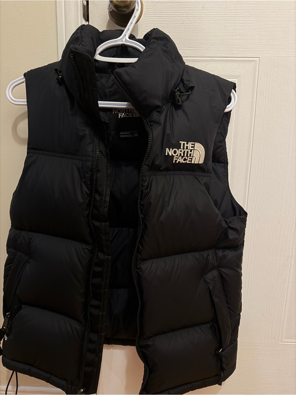 The North Face Black Quilted Down Vest